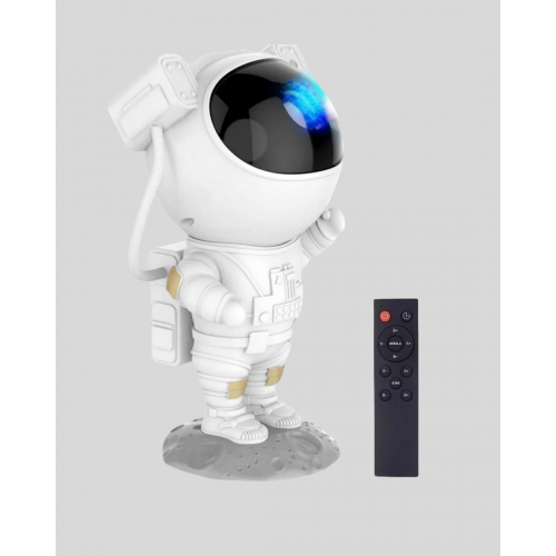 Bluetooth Müzikli Astronot Projeksiyon Lambası Yıldız ve Ay Efektli Bluetooth Müzikli Astronot Projeksiyon Lambası Yıldız ve Ay Efektli
