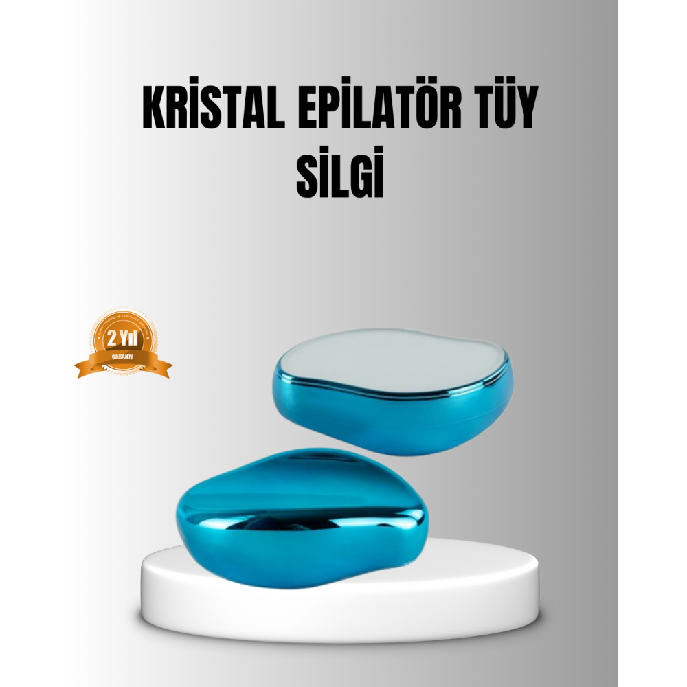 Kristal Tüy Alıcı Epilatör – Acısız Pratik ve Cilt Dostu Tüy Temizliği