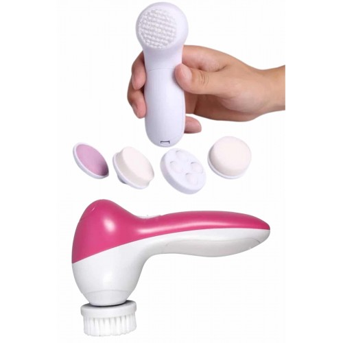 5 Başlıklı Titreşimli Cilt Temizleme Seti Canlandırıcı ve Onarıcı 5 Başlıklı Titreşimli Cilt Temizleme Seti Canlandırıcı ve Onarıcı