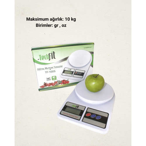 TF-1010 Dijital Mutfak Tartısı TF-1010 Dijital Mutfak Tartısı
