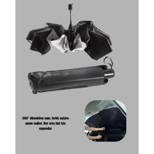 360° Ayarlanabilir Ön Cam Güneşliği – Pratik Kullanım ve Dayanıklı Yapı 360° Ayarlanabilir Ön Cam Güneşliği – Pratik Kullanım ve Dayanıklı Yapı