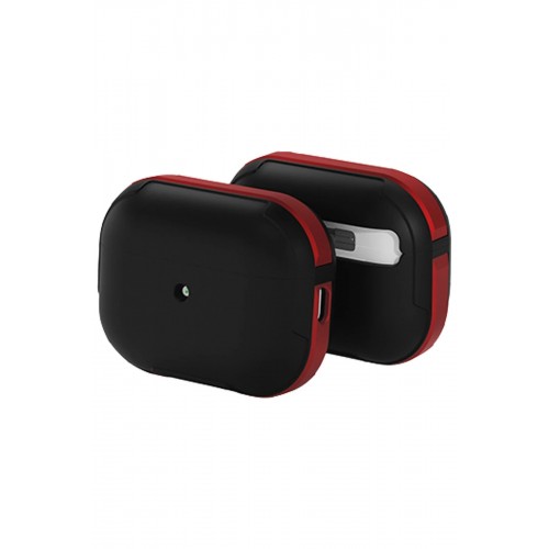 Airpods 3 (3.nesil) MO-A8 Armor Kılıf - Kırmızı-(5796)