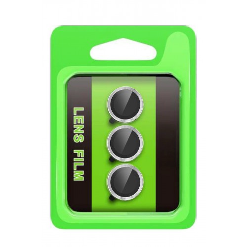 Samsung Galaxy S25 FE Raze Metal Kamera Lens - Gümüş-(5796)