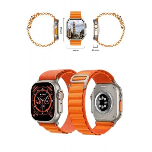 Akıllı Saat Amoled Ekran Bluetooth Bağlantılı Özel Tasarım Unısex