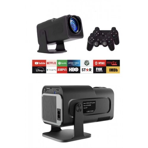 Çift Kollu Projeksiyon Taşınabilir Game Projektör Full Hd 1080P 4k Projeksiyon Gamepad Çift Kollu Projeksiyon Taşınabilir Game Projektör Full Hd 1080P 4k Projeksiyon Gamepad
