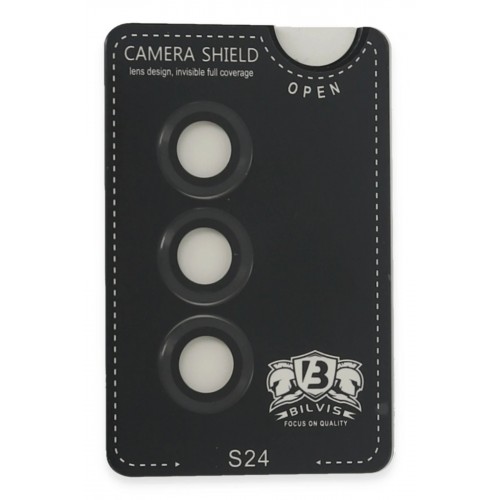 Samsung Galaxy S24 Bilvis Titan Kamera Lens - Siyah-(5796)
