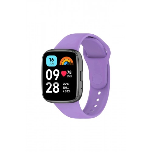 Xiaomi Redmi Watch 3 Active Klasik Kordon - Lila-(5796)
