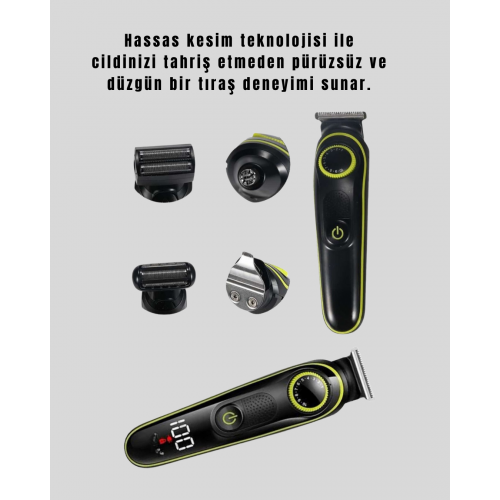 5-in-1 Saç ve Sakal Şekillendirici Erkek Bakım Seti 5-in-1 Saç ve Sakal Şekillendirici Erkek Bakım Seti