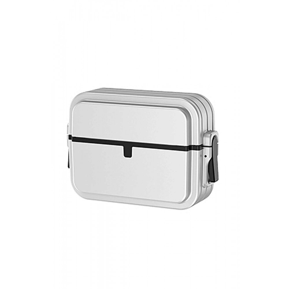 Airpods 3 (3.nesil) 404 Kilitli Kılıf - Gri-(5796)