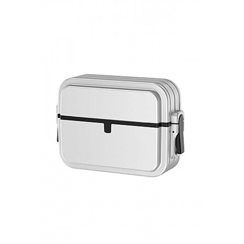 Airpods 3 (3.nesil) 404 Kilitli Kılıf - Gri-(5796)