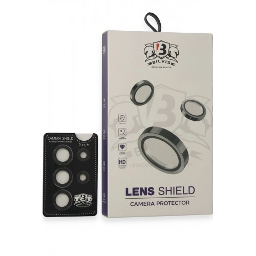 Samsung Galaxy S25 Ultra Bilvis Titan Kamera Lens - Siyah-(5796)