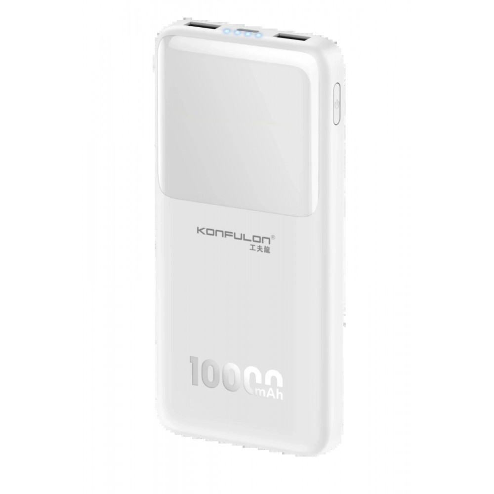 A35 10.000 mAh 15W Mini Powerbank - Beyaz-(5796)