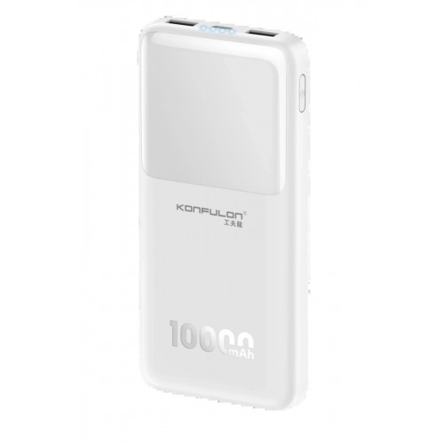 A35 10.000 mAh 15W Mini Powerbank - Beyaz-(5796)