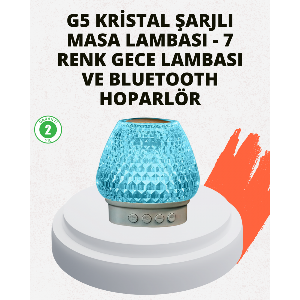 15 Metre Çekim Mesafeli Şarjlı Işıklı Hoparlör