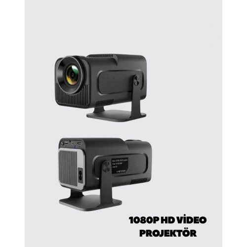 Uzun Ömürlü Lamba ve Dahili Hoparlörlü Ev Sinema Projektörü