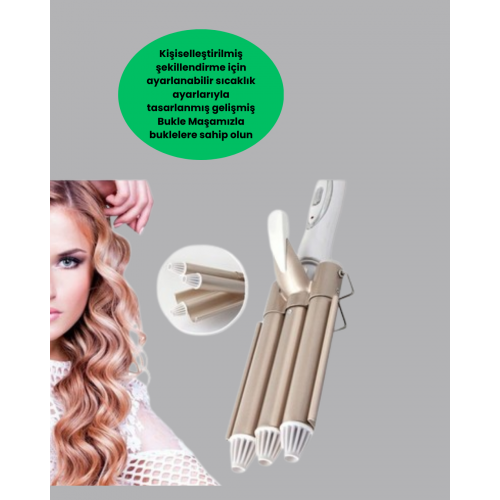 Her Saç Tipine Uygun Hızlı Isınan Bukle Yapıcı – Evde Kuaför Kalitesinde Sonuç
