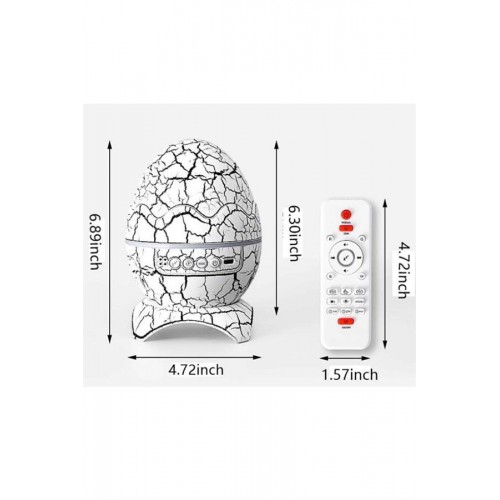 Yumurta Şeklinde Su Dalgalı Bluetooth Speaker Lamba Renkli Şarjlı Yumurta Şeklinde Su Dalgalı Bluetooth Speaker Lamba Renkli Şarjlı