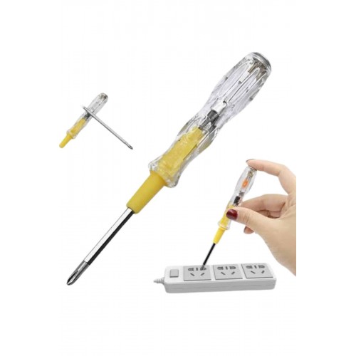 Kontrol Kalemi Çift Başlıklı Şeffaf Elektrik Testi Değişken Uçlu Kontrol Kalemi Çift Başlıklı Şeffaf Elektrik Testi Değişken Uçlu
