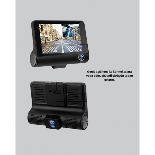 G-Sensör Park Modu ve Döngüsel Kayıt Destekli Araç DVR