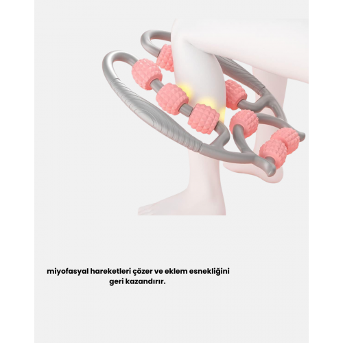 Taşınabilir 3D Masaj Rulosu – Kas Rahatlatıcı ve Yağ Azaltıcı Masaj Cihazı Taşınabilir 3D Masaj Rulosu – Kas Rahatlatıcı ve Yağ Azaltıcı Masaj Cihazı