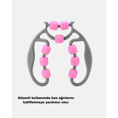 Taşınabilir 3D Masaj Rulosu – Kas Rahatlatıcı ve Yağ Azaltıcı Masaj Cihazı Taşınabilir 3D Masaj Rulosu – Kas Rahatlatıcı ve Yağ Azaltıcı Masaj Cihazı