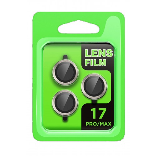 Apple iPhone 17 Pro Raze Metal Kamera Lens - Gri-(5796)