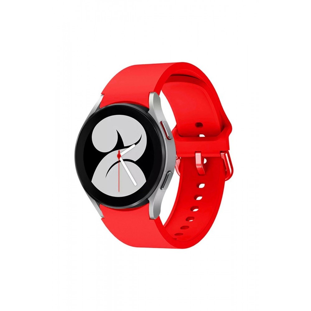 Samsung Galaxy Watch 4 Klasik Kordon - Kırmızı-(5796)