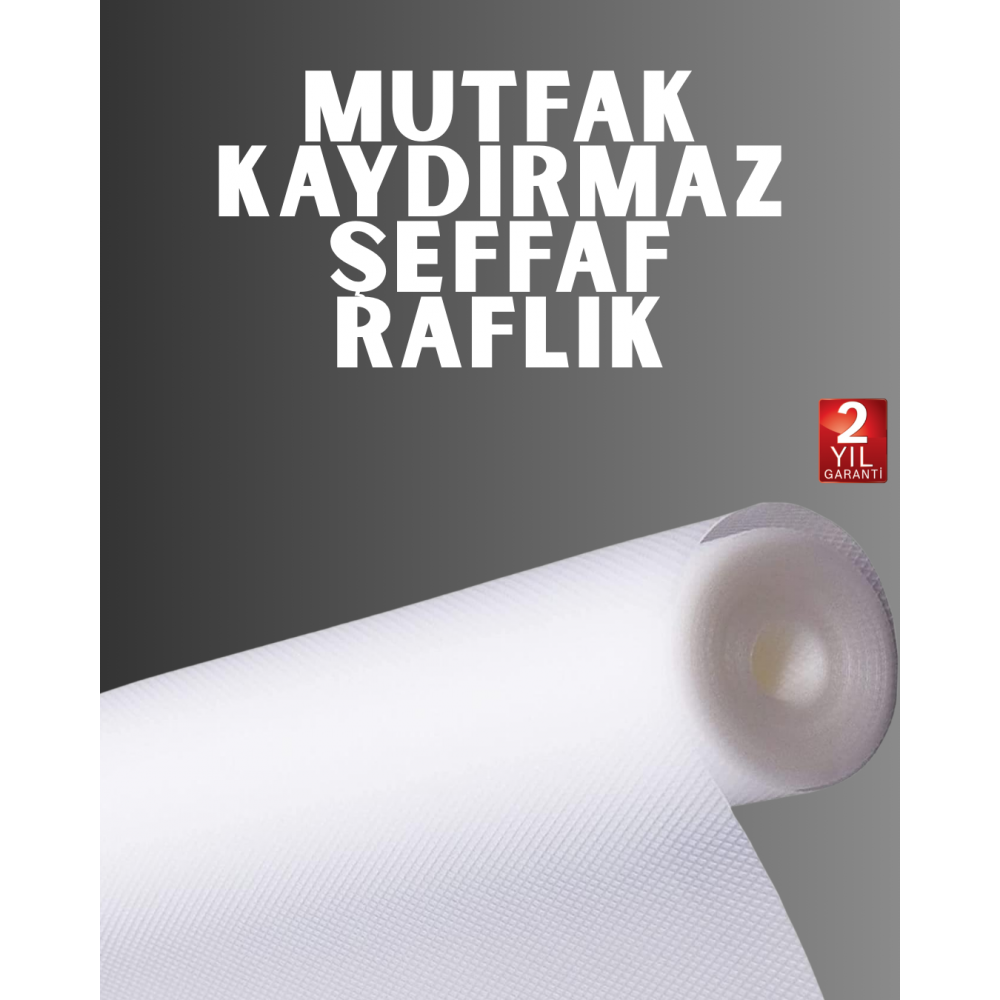 Kesilebilir şeffaf raflık çekmece kaplaması mutfak için