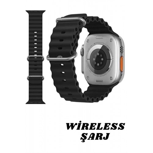 Akıllı Saat Bluetooth Bağlantılı NFC ve GPS Uyumlu Nabız Ölçer Sesli Görüşme