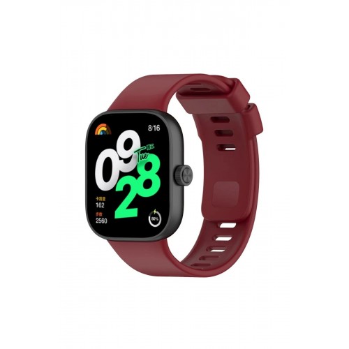 Xiaomi Redmi Watch 4 Klasik Kordon - Bordo-(5796)