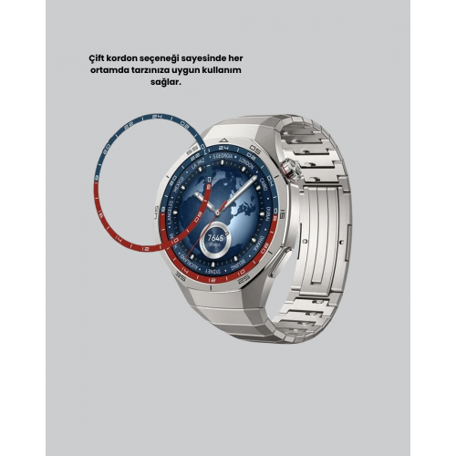 Gümüş Akıllı Saat 46mm Kasa Gümüş Akıllı Saat 46mm Kasa