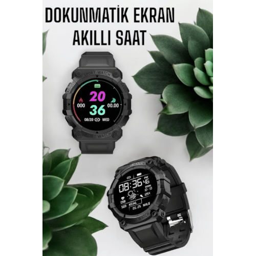 Unisex Tasarımıyla Klasik ve Spor Kombinlere Uygun Akıllı Saat