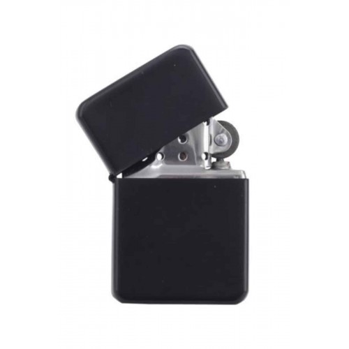 Hediyelik Zarif Zippo Model Siyah Benzinli Çakmak
