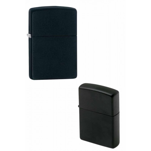 Hediyelik Zarif Zippo Model Siyah Benzinli Çakmak