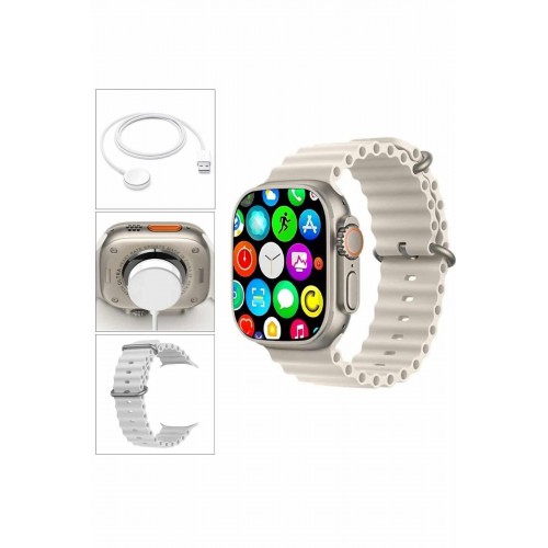 Akıllı Saat Bleutooth Bağlantılı Akıllı Saat Amoled Ekran 49 MM Akıllı Saat Bleutooth Bağlantılı Akıllı Saat Amoled Ekran 49 MM