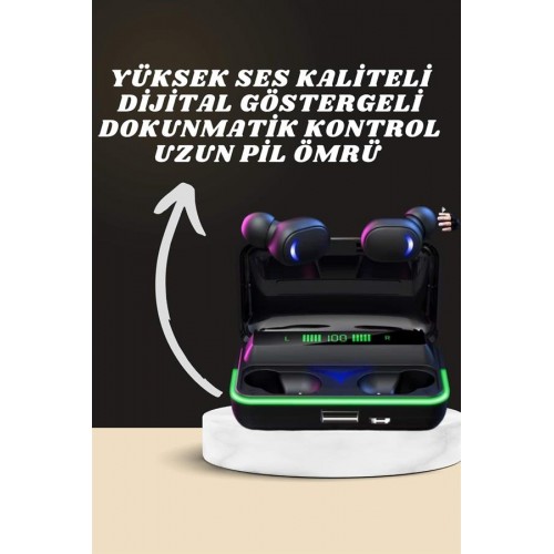 Yeni Nesil Akıllı Saat ve Bluetooth Kulaklık Kampanyası Android Ve İOS Uyumlu Uyku ve Sağlık Takibi