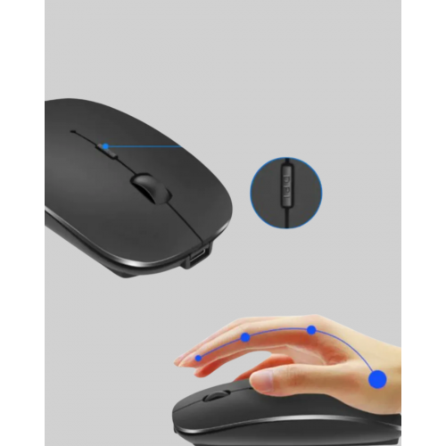 Sessiz ve Ergonomik Mouse – USB Bağlantılı ve DPI Ayarlı Sessiz ve Ergonomik Mouse – USB Bağlantılı ve DPI Ayarlı