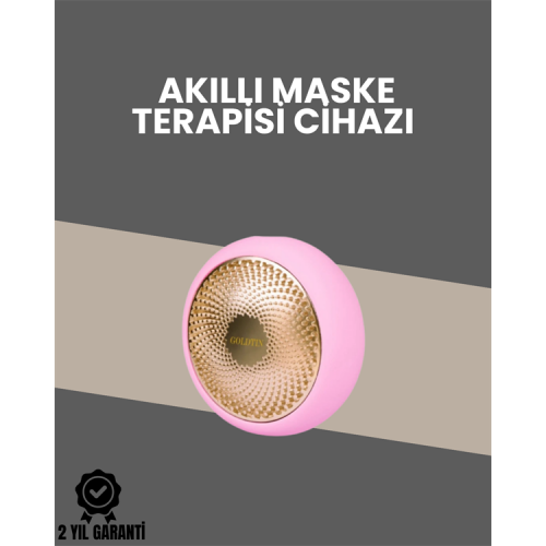 Mini Akıllı Yüz Maskesi Uygulayıcı – LED Terapi ile Kolajen Artırıcı Cilt Bakımı