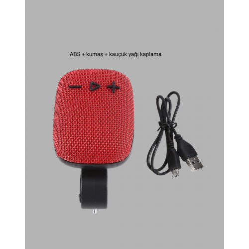 Taşınabilir Bluetooth Hoparlör – 5W Güçlü Ses TWS ve FM Radyo Özellikli Taşınabilir Bluetooth Hoparlör – 5W Güçlü Ses TWS ve FM Radyo Özellikli