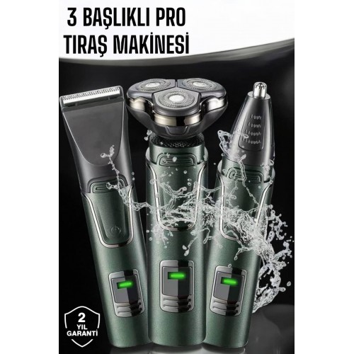 Kulak Ve Burun Başlıklı Profesyonel Tıraş Makinesi