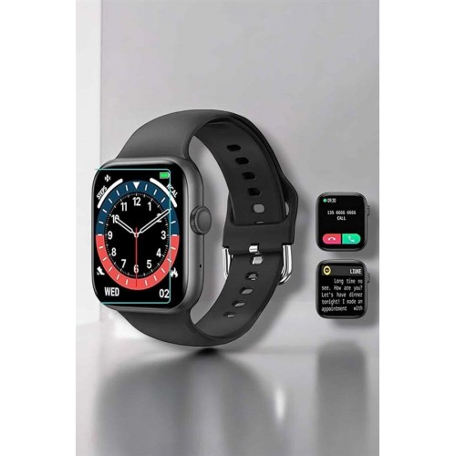 Akıllı Saat Adım Sayar Kalp Atışı İzleme Dokunmatik Bluetooth Bağlantılı Akıllı Saat Adım Sayar Kalp Atışı İzleme Dokunmatik Bluetooth Bağlantılı