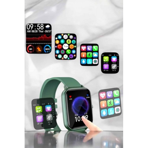 Titreşimli Sağlık Takipli Yeni Nesil Akıllı Saat  400mAh Batarya Kapasiteli