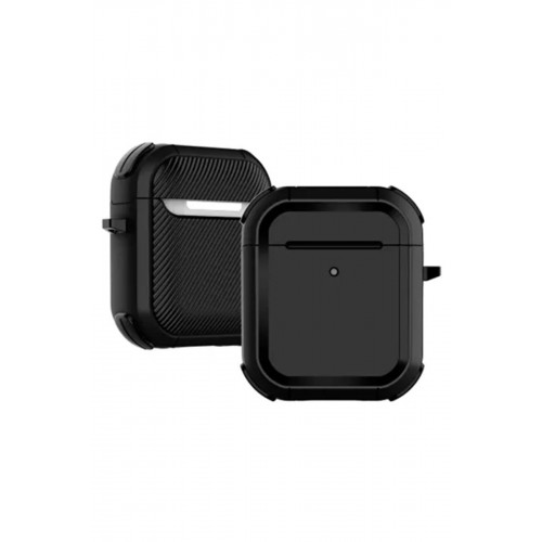 Airpods 2 (2.nesil) Tank Kılıf - Siyah-(5796)