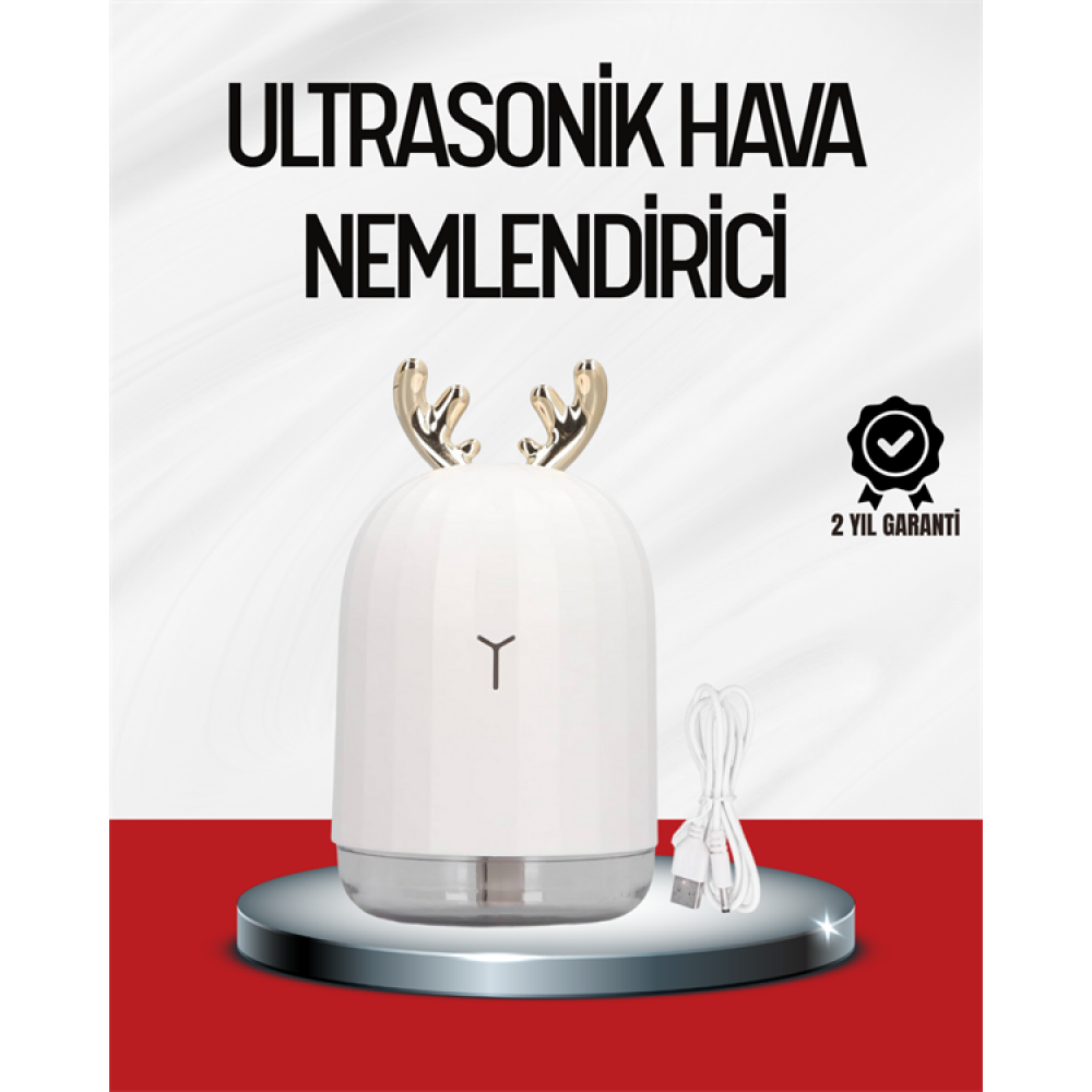 El Tipi USB Mini Soğuk Mist Nemlendirici 220 ml Tank