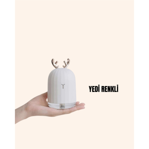 El Tipi USB Mini Soğuk Mist Nemlendirici 220 ml Tank