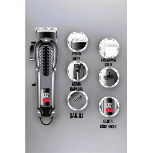 Tıraş Makinesi Taşınabilir Özel Kesim Paslanmaz Çelik Bıçaklı