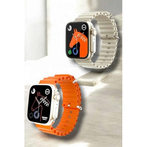 49MM Ekranlı Kan Basıncı ve Adımsayar Özellikli Bluetooth Akıllı Saat