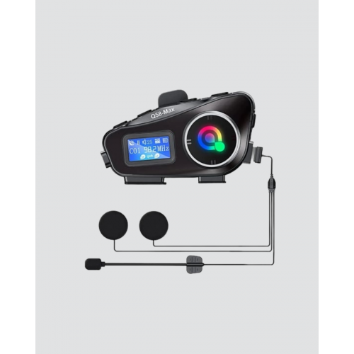 IP65 Suya Dayanıklı Kask Bluetooth Kulaklık LCD Ekranlı IP65 Suya Dayanıklı Kask Bluetooth Kulaklık LCD Ekranlı