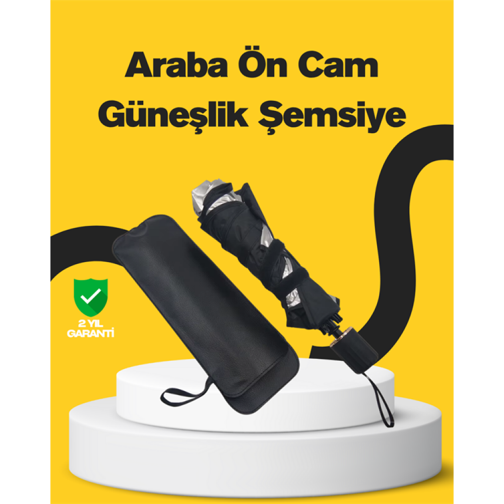 Pratik Ön Cam Güneşliği – Geniş Kapsama Alanı Kolay Saklama