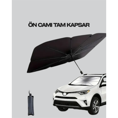 Pratik Ön Cam Güneşliği – Geniş Kapsama Alanı Kolay Saklama